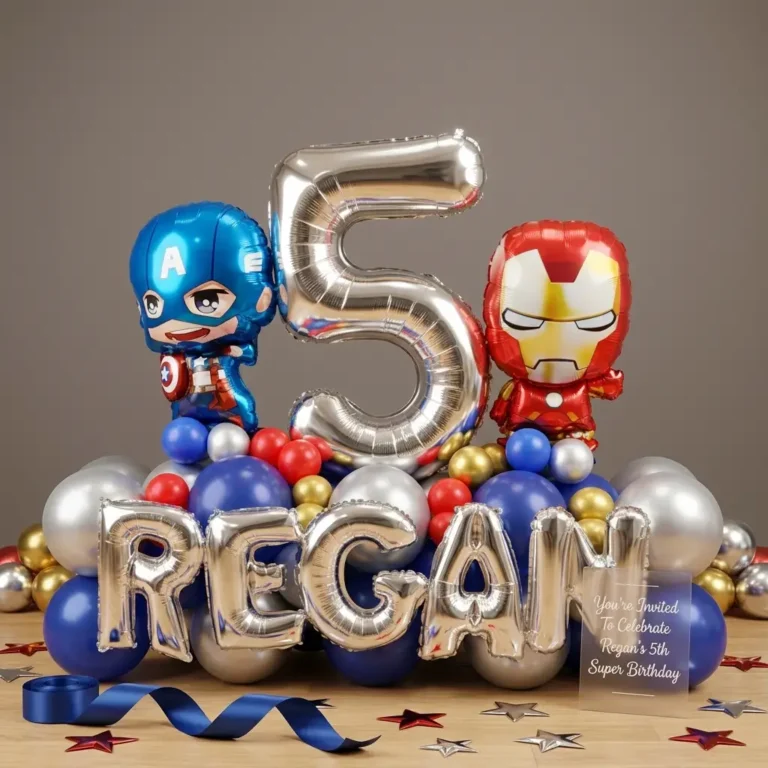 Avenger Theme Balloon Bouquet