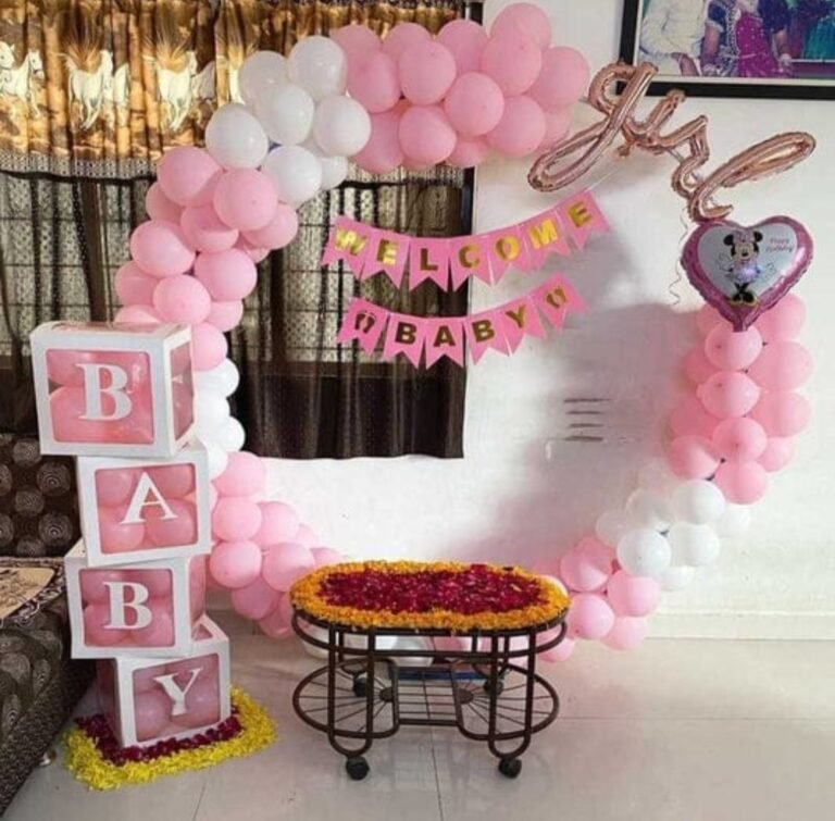 Baby Girl Decoration with Ring