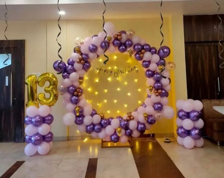 Balloon Decoration with Theme