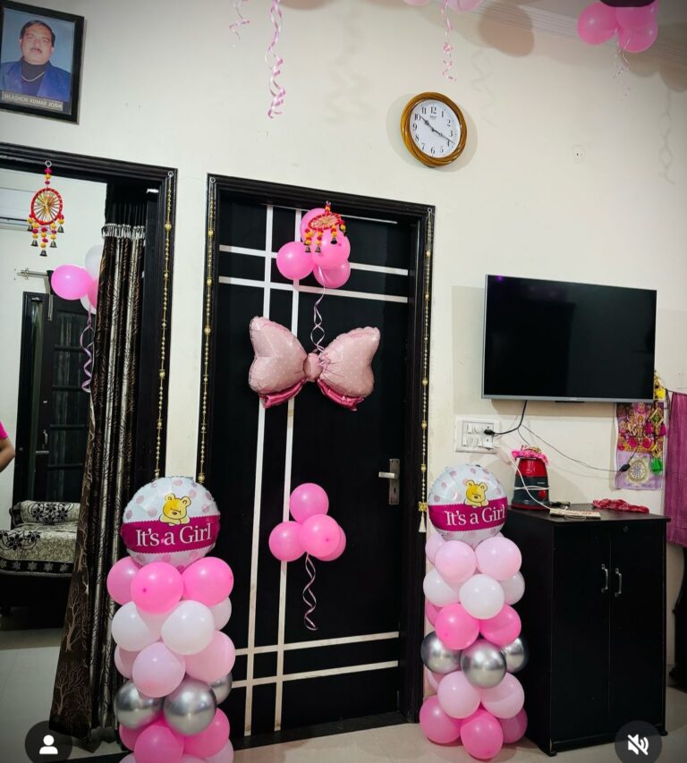 Gate entry for girl welcome