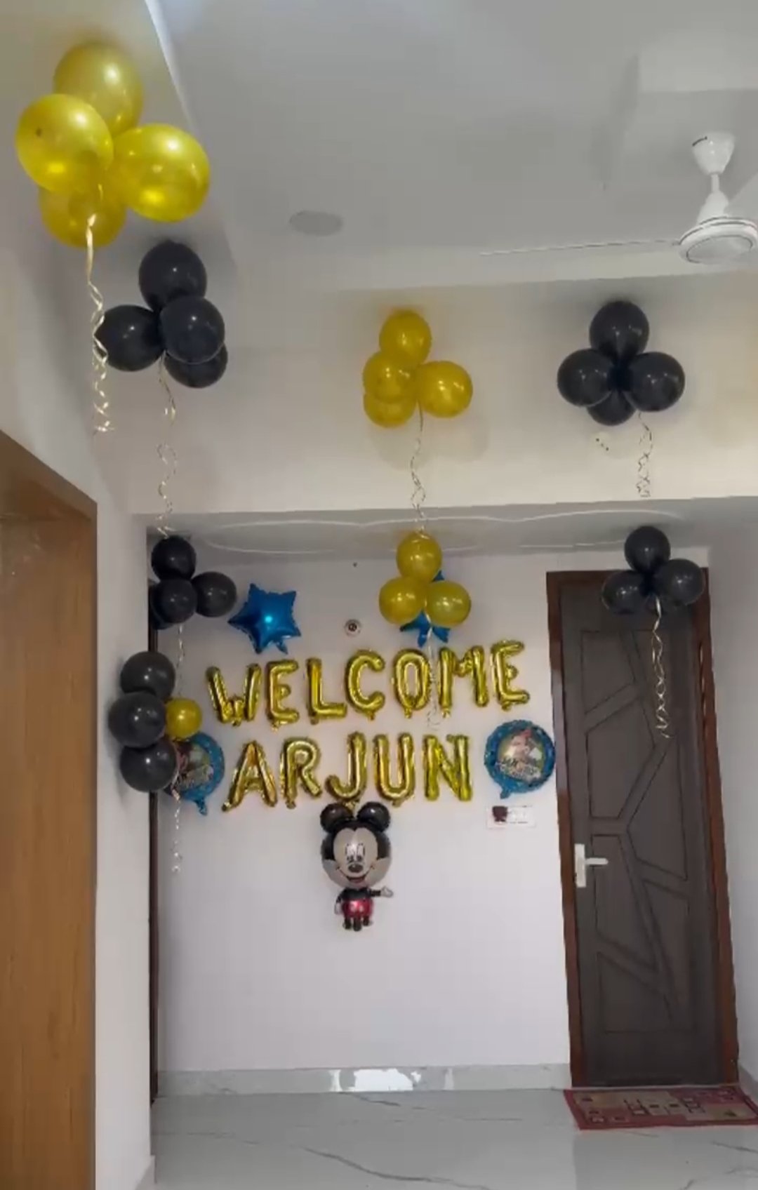 Simple Welcome Decor