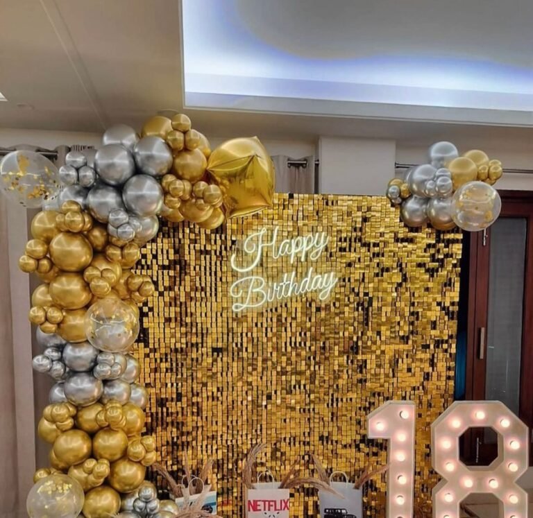 Top Birthday Theme Decoration