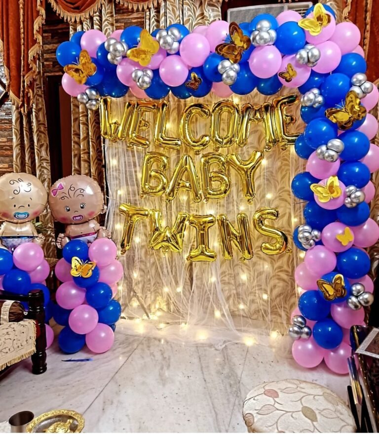 Twins baby welcome