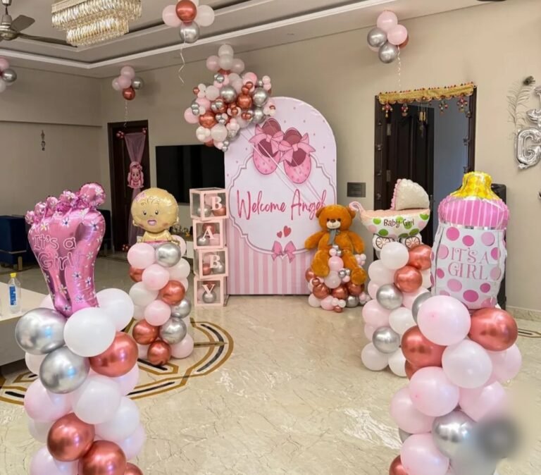 Welcome Girl Theme Decoration