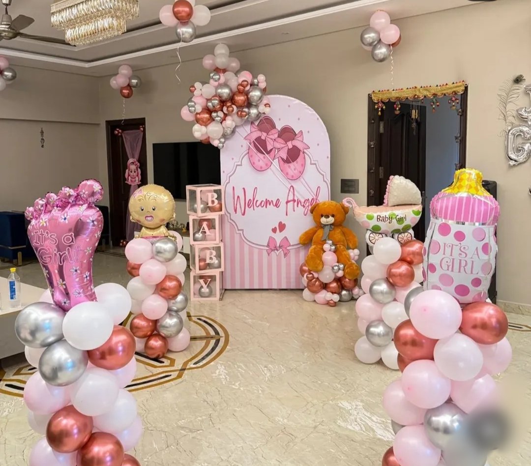 Welcome Girl Theme Decoration