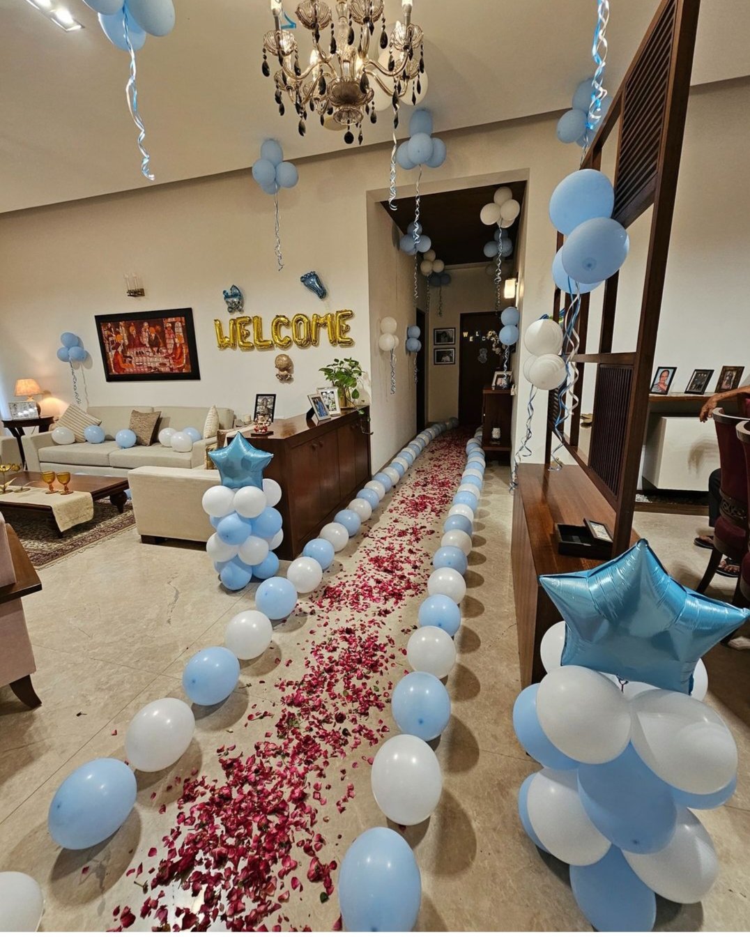 Welcome boy decoration