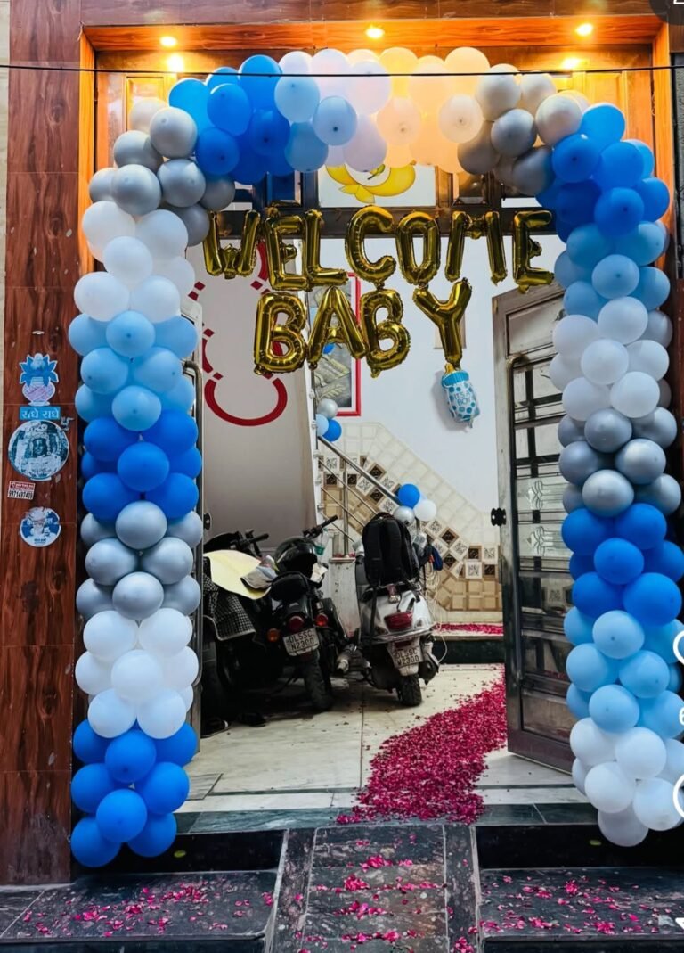 Welcome boy path decor