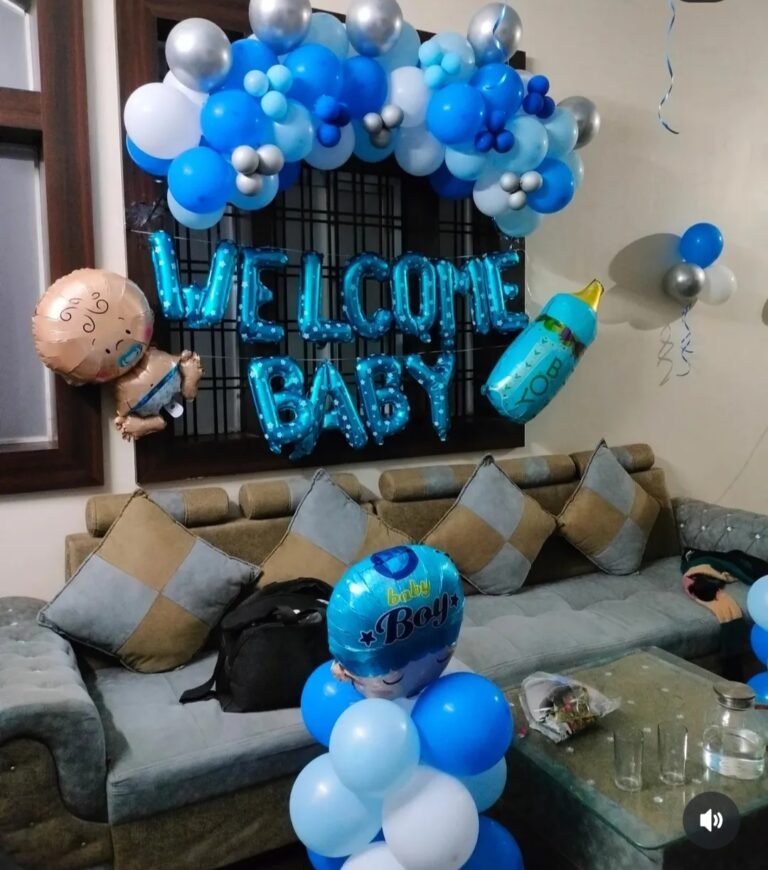 Welcome decoration with sofa
