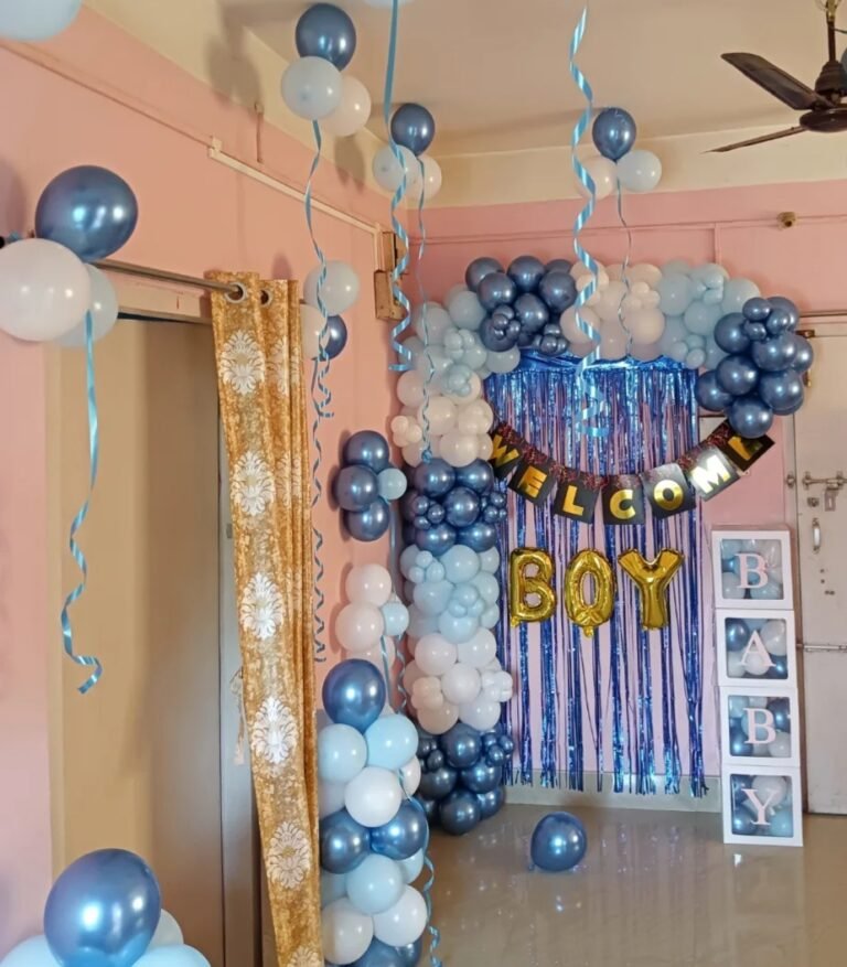 arch curtain decoration