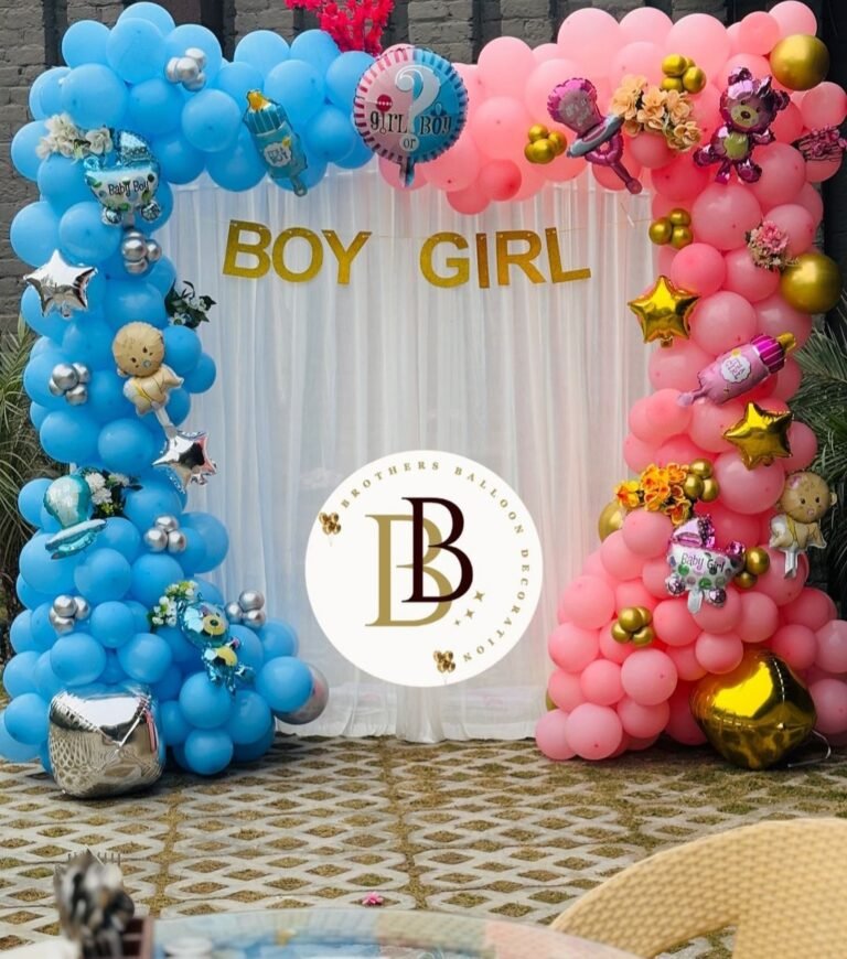 baby shower decoration with stars pic