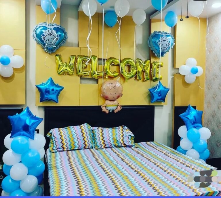 room decoration for welcome