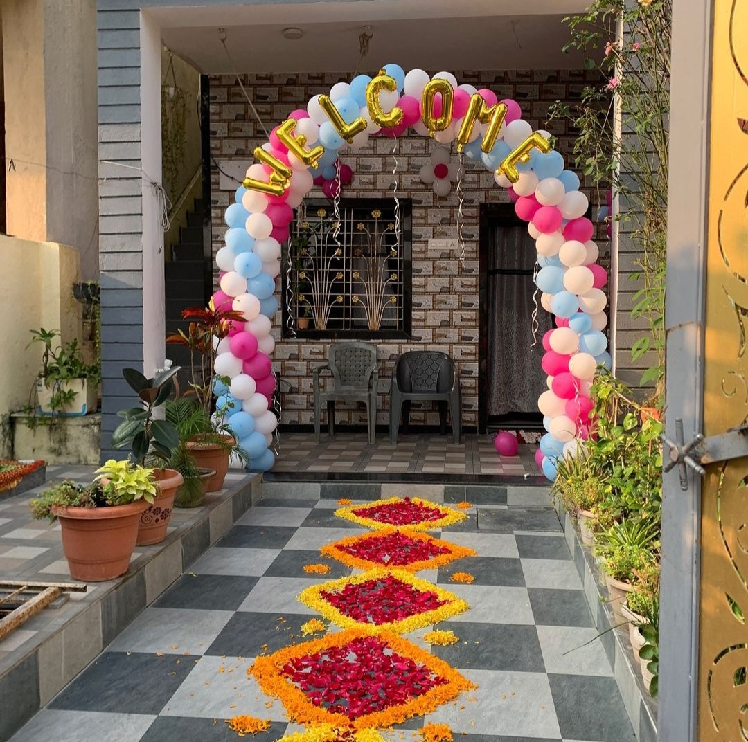 welcome gate decoration